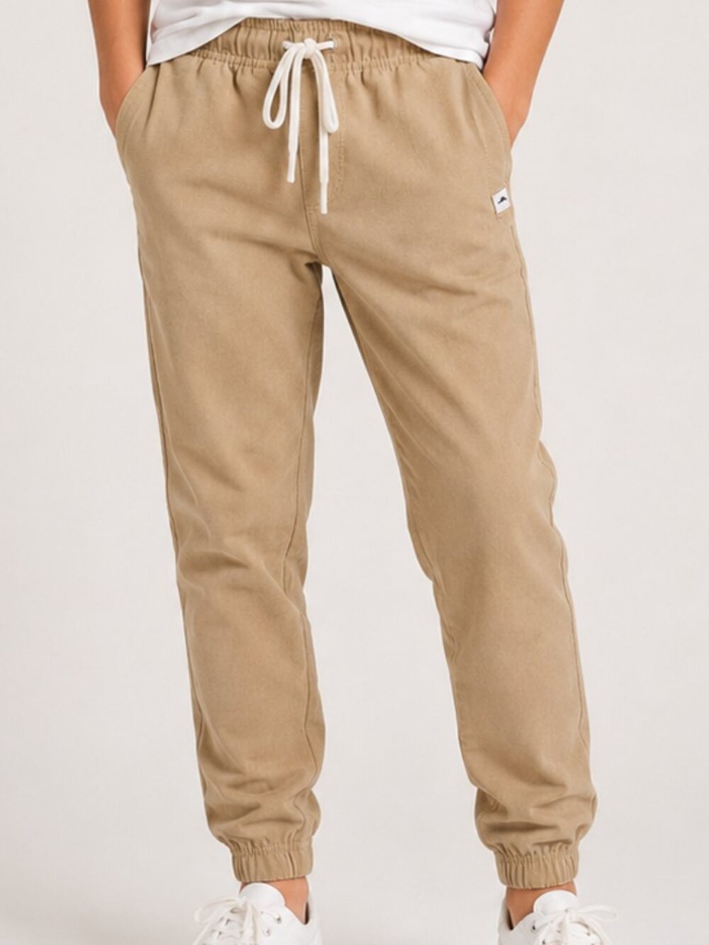 Tommy Bahama Boys Performance Jogger Pants Khaki Tan Size XS 4